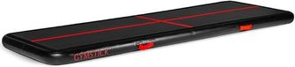 Gymstick Air Track - Tapis de gymnastique gonflable - Noir/Rouge