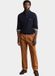 Gant Homme Pull Polo Laine d'agneau Bleu