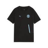 PUMA Functioneel shirt 'Olympique De Marseille Pumatech' hemelsblauw / zwart