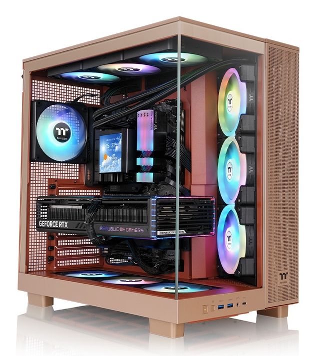 Thermaltake View 380 XL TG ARGB Midi Tower Zand