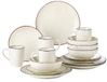 Lavish Service set - 16 piece - 4 person - Beige - Ceramic