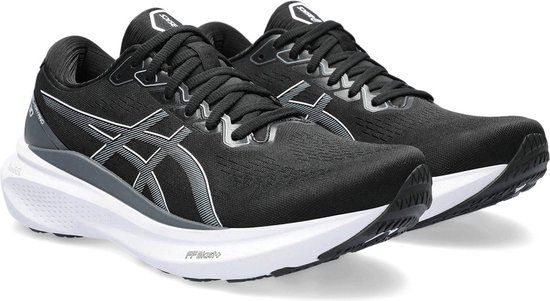 ASICS Gel-Kayano 30 Sportschoenen Heren - Maat 42 - Zwart/Grijs/Wit