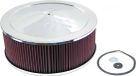K&N luchtfilter 14'' - 130mm flens dropbase (60-1450)