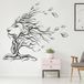 Sticker mural Lion - 287x317 Cm - Noir