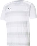 Puma Teamvision Shirt Korte Mouw Heren - Wit | Maat: 3XL