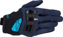 Alpinestars Chrome V2 Bleu Foncé Hawaiian Ocean Gants Taille XL