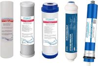 Italia® Waterfilterset, 5 niveaus, reserveonderdeel voor omgekeerde osmose, waterreiniger met membraan omgekeerde osmose, 75 GPD, waterfilter
