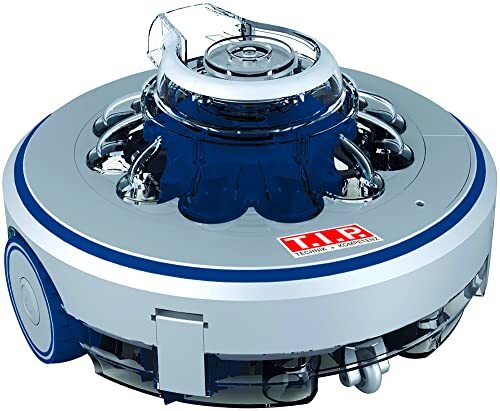 Tip Sweeper 3600 Accu Pool Robot met accu, vloerreiniging voor 50 m³ zwembaden, grijs/blauw