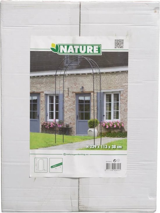 Nature - Rozenboog - Metaal - H229 x 113 x 38cm