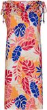 Pastunette Jurk Sunset Coral - Viscose - Oranje/Beige - Maat 50