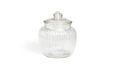 Excelsa Chic voorraaddoos glas, transparant, 14,5 x 14,5 x 18 cm