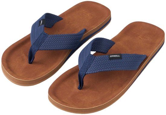 O'Neill Chad Teenslippers Heren blauw - bruin