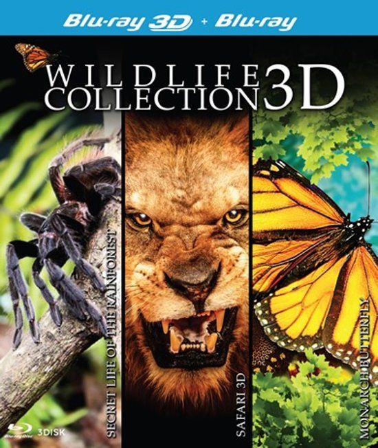 Documentary 3D + 2D Wildlife collection - 3 discs