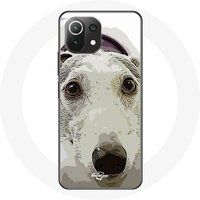 Maniacase Hoesje voor Xiaomi Mi 11 Lite Greyhound Hondenras