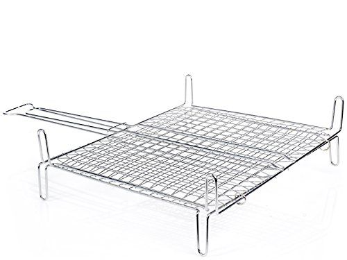 filtex Graticola cromata incr 40x45 con piatto 264 articolo per la cucina