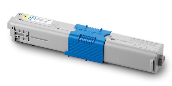 OKI Yellow Toner Cartridge - Compatible with C310, C330, C331, C510, C530, C511, C531, MC351, MC361, MC352, MC362, MC561, MC562 - Original