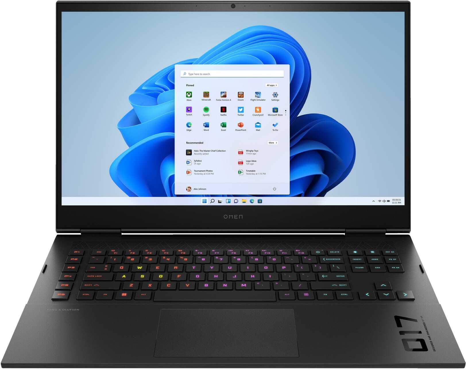 HP OMEN 17'' Laptop - 17-cm2000 - RTX 4060 - Azerty