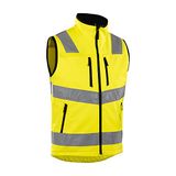 Blåkläder Softshell vest High Vis 3049-2517 - High Vis Geel - XXXL