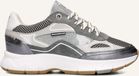 Floris van Bommel Sfw-10101 Sneakers - Leer - Dames - Zilverkleurig - Maat 41,5