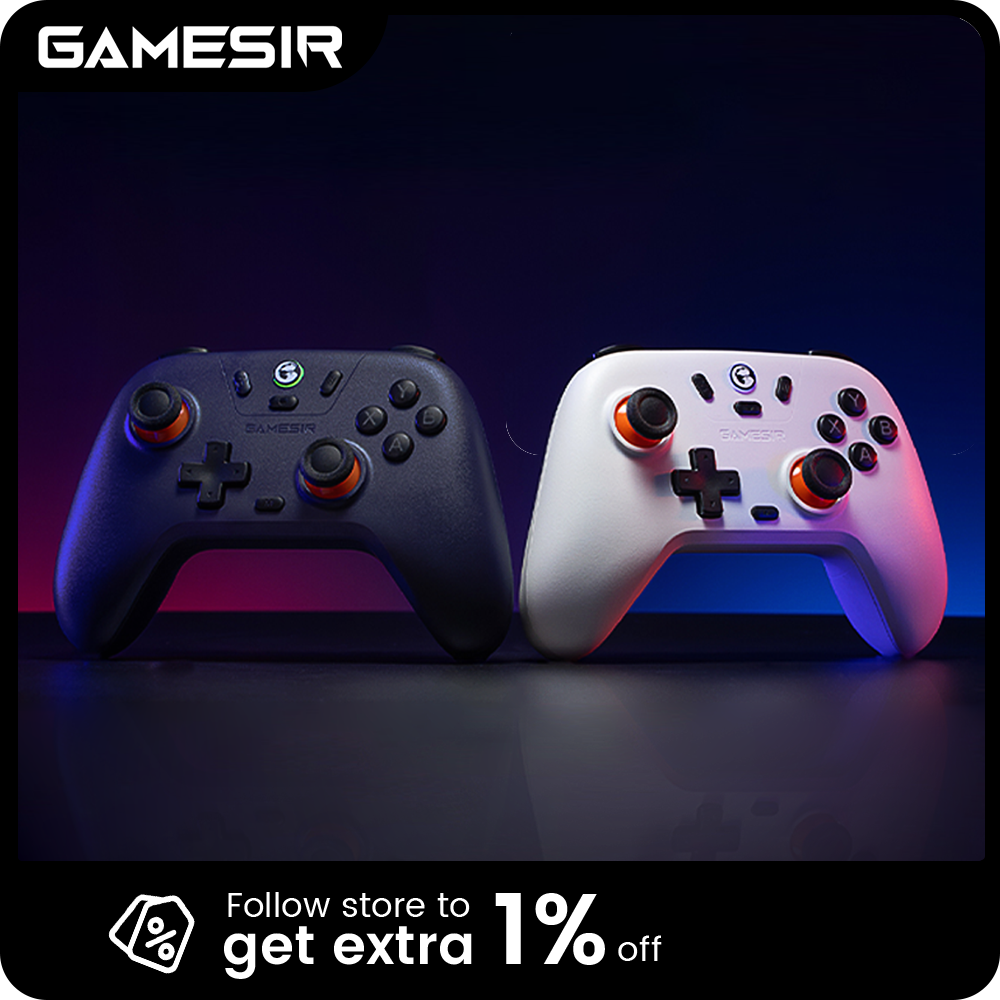 GameSir T4 Nova Lite Switch Controller - Hall Effect Gamepad for Nintendo Switch, iPhone & Android