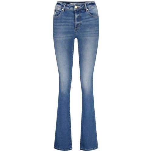 Raizzed High Waist Bootcut Jeans Medium Blue Denim