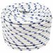vidaXL Multifunctioneel touw 14 mm 25 m Wit en Blauw PP