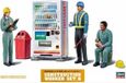 Hasegawa Modelbouwpakket Militaire voertuigen - 66006 Construction Worker Set B Plastic - 1:35 - Modelbouw