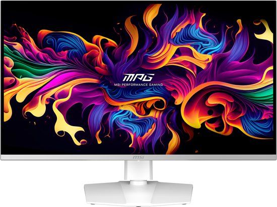 MSI MPG 321URXW QD-OLED computer monitor 80 cm (31.5") 3840 x 2160 Pixels 4K Ultra HD Wit
