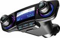 DrPhone BC16 Multifunctionele Autolader kit - FM-transmitter & Aux+ Dual Oplader 2.1A - Micro SD - Zwart
