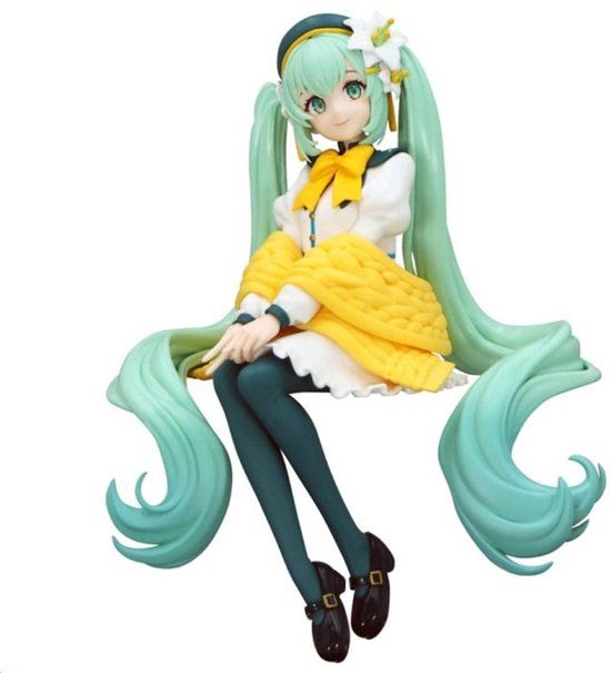 Furyu Hatsune Miku - Noodle Stopper - PVC Statue - Flower Fairy Lily White - Vocaloid