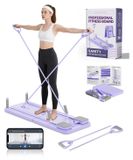 Planche de Pilates Reformer - Pliable - 23 kg de résistance - Avec genouillère