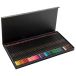 Craft Sensations 46 Crayons de couleur professionnels dans une boîte de rangement luxueuse