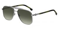 Hugo Boss BOSS 1743/S RUTHENIUM GREEN/GREEN SHADED 59/15/145 Unisex Zonnebrillen