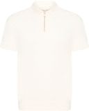 Casual Friday Heren Poloshirt Polokraag Korte Mouw Normale Pasvorm Modieus Wit Katoen XXL
