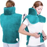 Sinnlein Elektrische schouder- en rugverwarming - 60 x 85 cm - turquoise