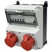 Mennekes 920019 - CEE 7/3 - 5-polig - Schroefdraad - Noir - Rouge - Blanc - Plastique - IP44