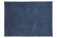 Eurofirany Decoratief rechthoekig tapijt van zacht imitatiebont voor badkamer, woonkamer, slaapkamer, keuken, polyester, marineblauw, 60 x 90 cm