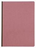 Clairefontaine 791426C Collectie Nomaddict (ex Age Bag) Genaaid Notitieboek met Linnen Rug Oudroze - A4 21x29,7 cm - 192 Pagina's Kleine Ruitjes - Wit Papier 90 g - Omslag Glanskarton met Lederkorrel