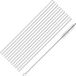 Westmark 6 glazen rietjes, recht, 20 cm, Ø 0,8 cm, borosilicaatglas, transparant