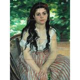 Artery8 Auguste Renoir En Ete La Bohemienne XL Giant Paneel Poster (8 Secties)