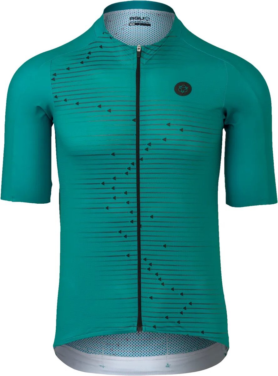 AGU AERO FIETSSHIRT II PREMIUM HEREN PLUME/BLACK Maat M