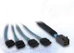 Inter-Tech Kabel SFF 8643-4x SATA/SAS- 0,7 m crossover