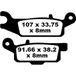 EBC plaquettes de frein avant pour yAmAhA yFM 250/rX rY Raptor