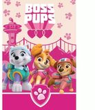 PAW Patrol Fleece Deken Boss Pups Roze 100 x 150 cm