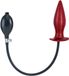 Mister B Opblaasbare butt plug - rood medium