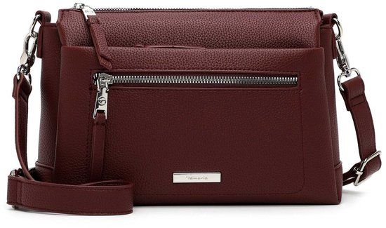 Tamaris schoudertas Melissa Crossbody Bag Wine wijnrood