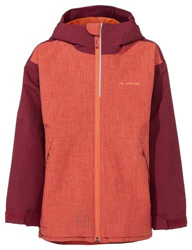 VAUDE Kids Hylax 2L Jacket - Regenjas voor kinderen - Unisex - Maat 146 - Hot Chili