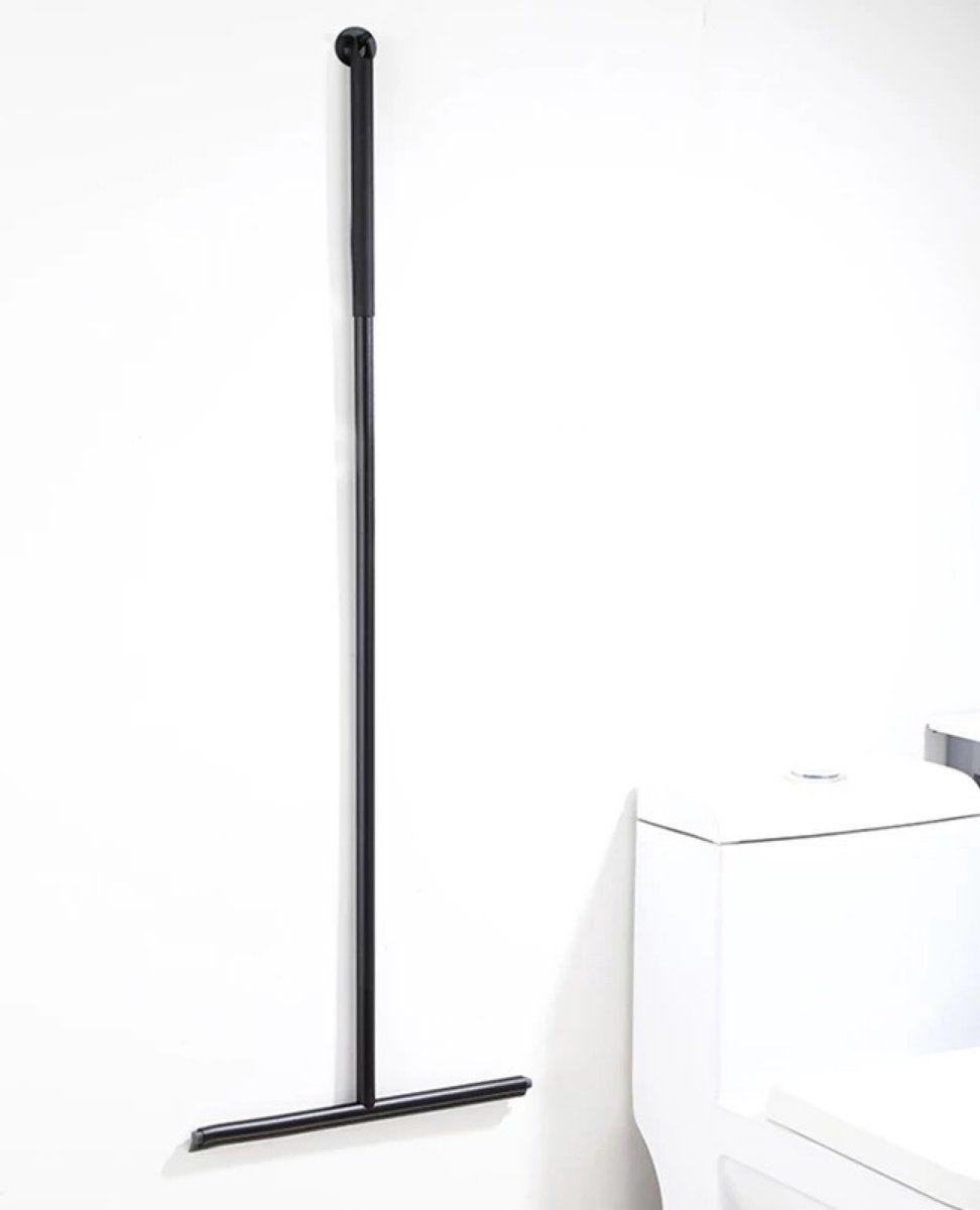 Eavy Vloerwisser RVS - 135 cm - Vloertrekker met Steel - Zwart - 40 cm