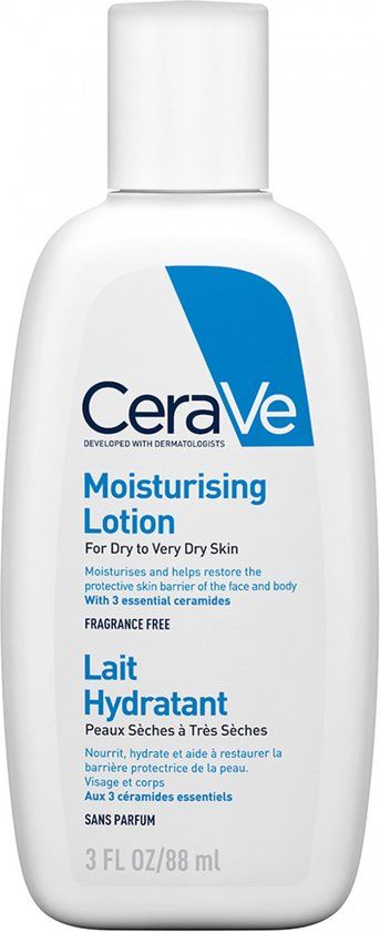 Cerave Moisturizing Lotion - Bodylotion - Droge tot zeer droge huid - 88 ml