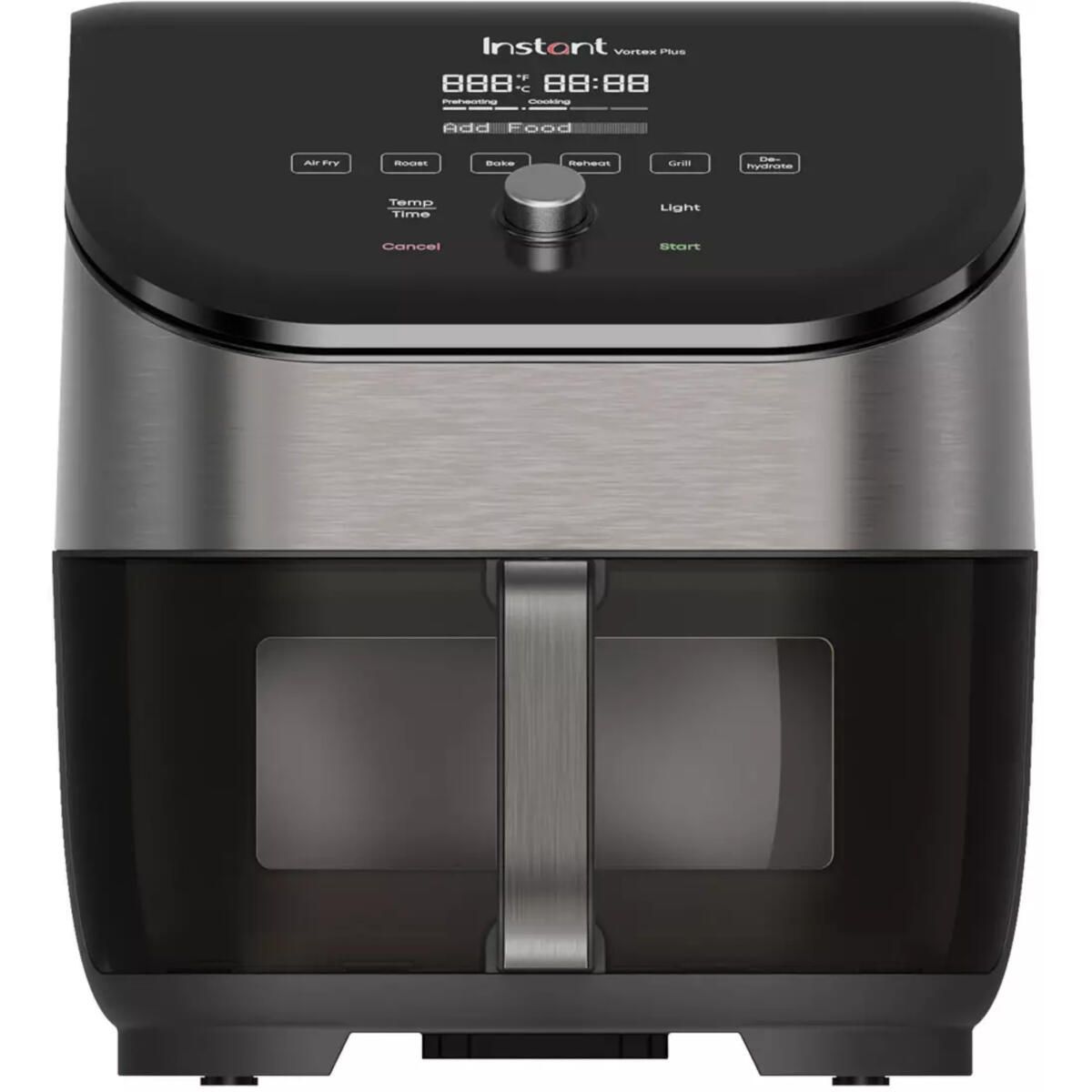 Instant Pot Vortex Plus ClearCook OdorErase 6-in-1 Airfryer 5.7L - RVS